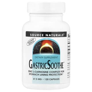 سورس ناتورالز‏, GastricSoothe، ـ 37.5 ملغ، 120 كبسولة