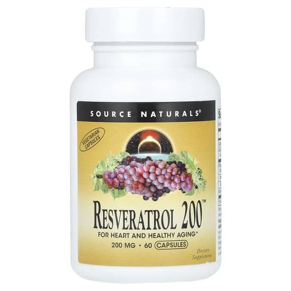Resveratrol 200™, 200 mg, 60 Capsules