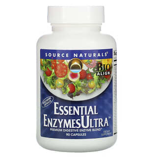 Source Naturals, Enzymes essentielles Ultra, 90 capsules