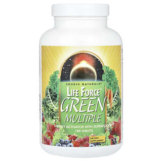 Source Naturals, Life Force, Green Multiple, 180 Tabletten