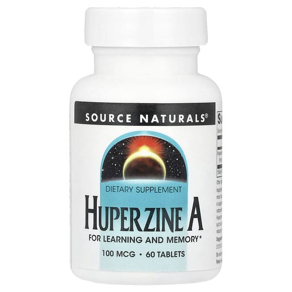 Source Naturals, 후퍼진 A, 100mcg, 60정