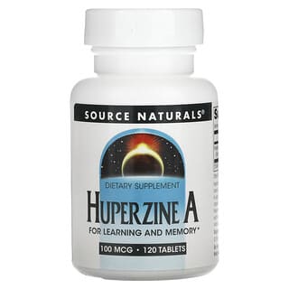 Source Naturals, Huperzine A, 100 µg, 120 comprimés
