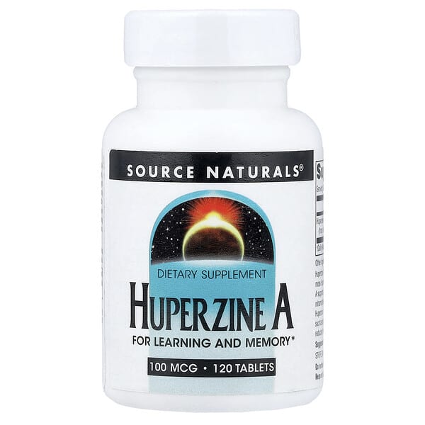 Huperzine A, 100 mcg, 120 Tablets