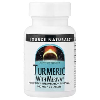 Source Naturals, Turmeric With Meriva, 30 Tablets