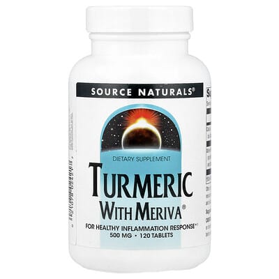 Source Naturals, Meriva Turmeric Complex, 500 mg, 120 Tablets