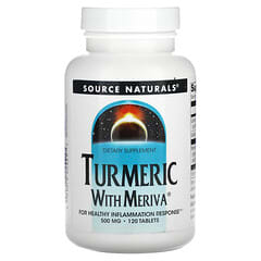 Source Naturals, Cúrcuma con Meriva, 500 mg, 120 comprimidos