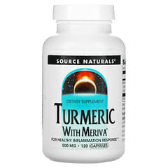 Source Naturals, Complejo de Cúrcuma con Meriva, 500 mg, 120 Cápsulas