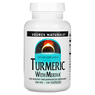 Source Naturals, Turmeric With Meriva, 500 mg, 120 Capsules