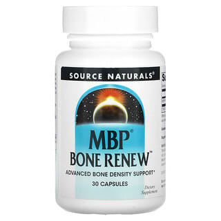 Source Naturals, Обновление костей MBP, 30 капсул