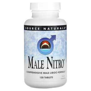 Source Naturals, Male Nitro, 120 comprimidos