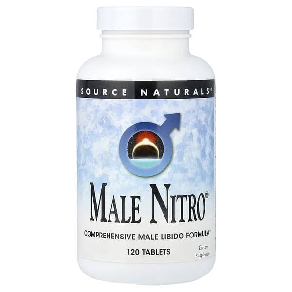 Source Naturals, Male Nitro，120 片