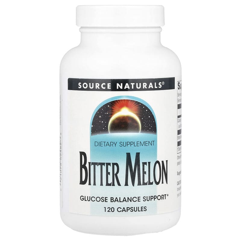 Melón amargo, 120 cápsulas