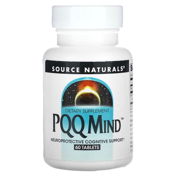 Source Naturals‏, PQQ Mind,‏ 60 טבליות