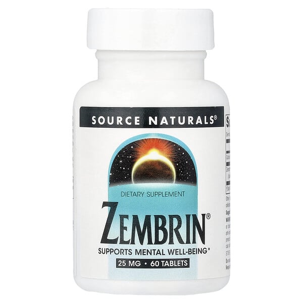 Source Naturals, Zembrin®, 60 Tablets