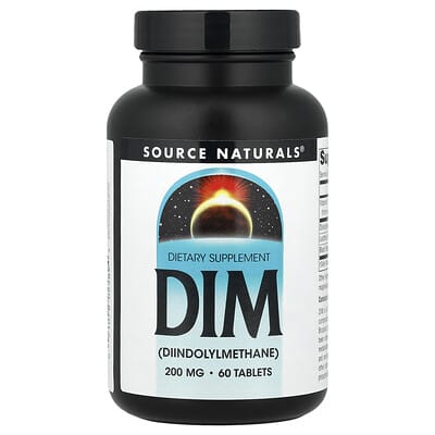 SourceNaturals,DIM,200mg,60tabletek