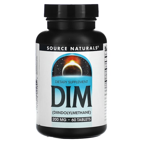 Source Naturals, DIM、200mg、60粒