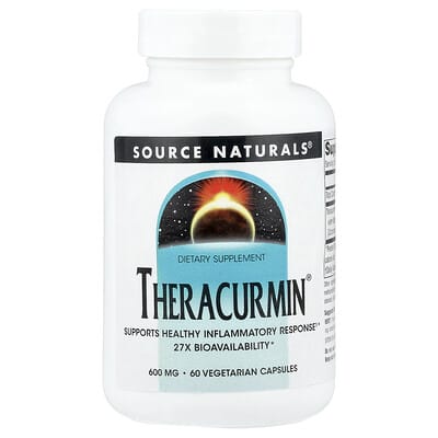 Source Naturals, Theracurmin®, 600 mg, 60 Vegetarian Capsules