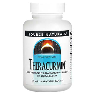 Source Naturals, Theracurmin, 600 mg, 60 cápsulas vegetales