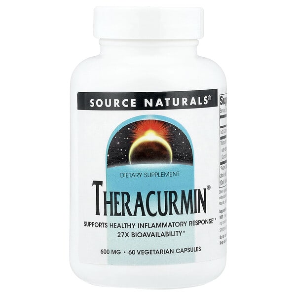 Theracurmin®, 600 mg, 60 Vegetarian Capsules