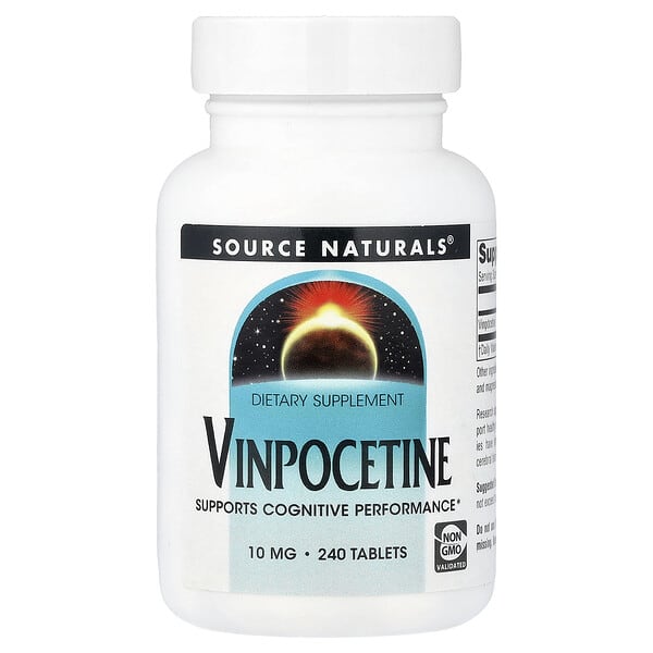 Vinpocetine, 10 mg, 240 Tablets