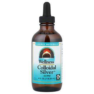Source Naturals, Wellness 膠態銀，4 液量盎司（118.28 毫升）