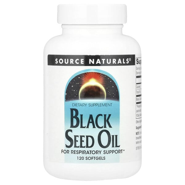 Black Seed Oil, 120 Softgels (500 mg per Softgel)