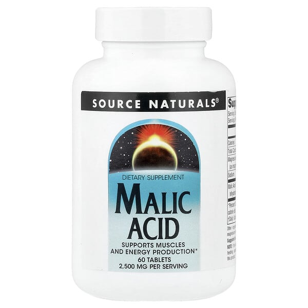 Malic Acid, 60 Tablets
