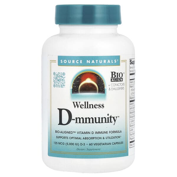Wellness D-mmunity™, 60 Vegetarian Capsules