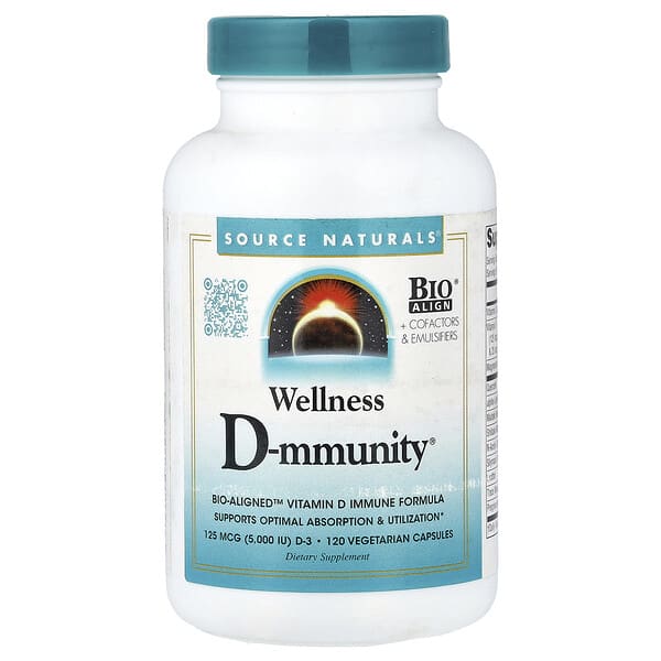 Wellness D-mmunity™, 120 Vegetarian Capsules