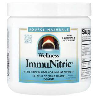 Source Naturals, Wellness, ImmuNitric en polvo, 226,8 g (8 oz)
