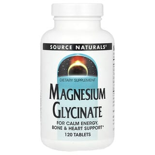 Source Naturals, Magnesium Glycinate, 120 Tablets