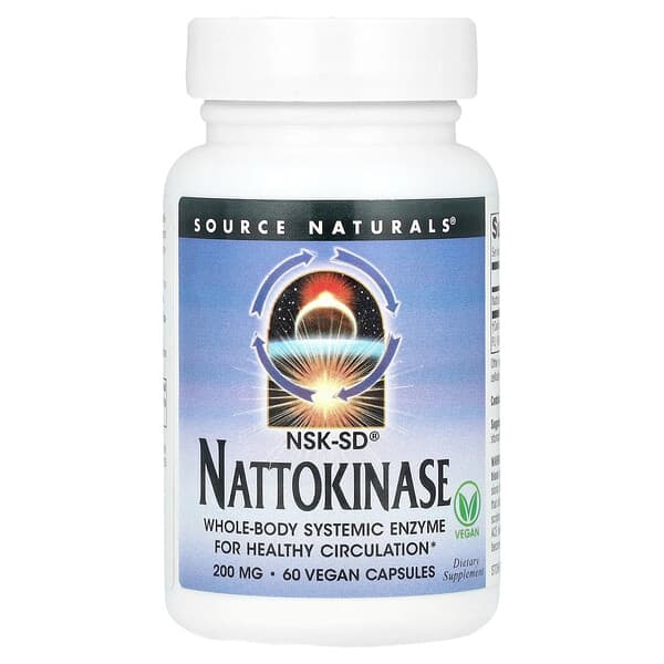 NSK-SD®, Nattokinase, 200 mg, 60 Vegan Capsules