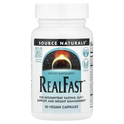 Source Naturals, RealFast™, 30 Vegan Capsules