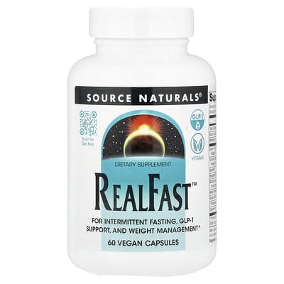 Source Naturals, RealFast™, 60 Vegan Capsules
