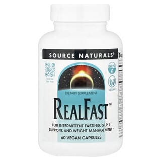 سورس ناتورالز‏, RealFast ™ ، 60 كبسولة نباتية