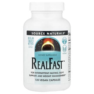 سورس ناتورالز‏, RealFast ™ ، 120 كبسولة نباتية