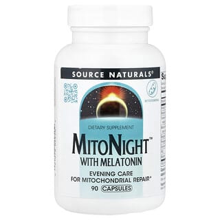 سورس ناتورالز‏, MitoNight ™ مع الميلاتونين ، 90 كبسولة