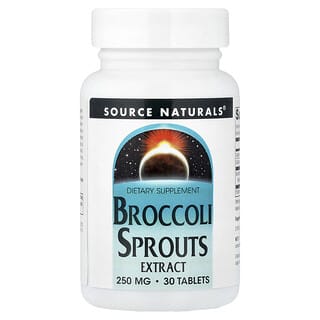 Source Naturals, экстракт ростков брокколи, 30 таблеток (250 мг в 1 таблетке)