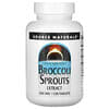 Extracto de brotes de brócoli, 250 mg, 120 comprimidos (126 mg por comprimido)