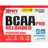 BCAA Pro Reloaded, аминокислоты с разветвленными цепями, голубая малина, 11,4 г (0,4 унций)