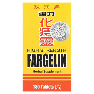 Chu Kiang Brand, Fargelin, Alta concentración, 180 comprimidos