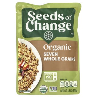 Seeds of Change, Biologique, Sept céréales complètes, 240 g