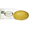 Green Tea, French Milled Bar Oval Soap with Organic Shea Butter, 6 oz (170 g)