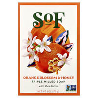 One With Nature Sheabutter Seife Mit Totes-Meer-Salz – Ultra-feuchtigkeitsspendend, 200 G, Pflanzlich