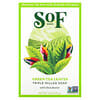 SoF, Triple Milled Bar Soap with Shea Butter, Green Tea Leaves, 6 oz (170 g)