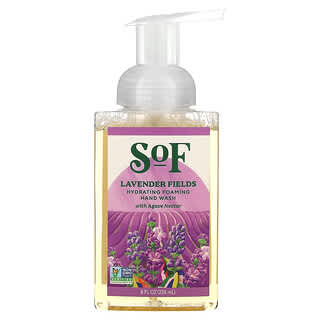 SoF, Hydrating Foaming Hand Wash, Lavender Fields, 8 fl oz (236 ml)