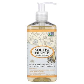 South of France, زهر البرتقال والعسل، غسل اليد بصبار الألوة فيرا المهدئ، 8 أوقية (236 مل)