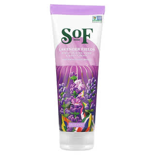 SoF, Moisturizing Hand & Body Cream, Lavender Fields, 8 fl oz (237 ml)