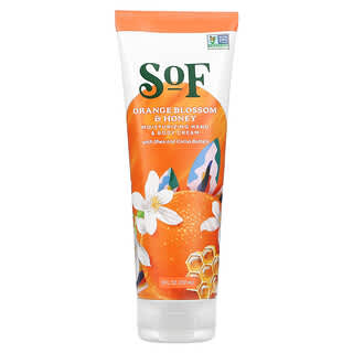 SoF, Moisturizing Hand & Body Cream, Orange Blossom & Honey , 8 fl oz (237 ml)