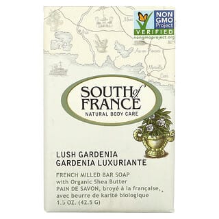 South of France, Sabonete Francês Com Manteiga De Carité Orgânica, Gardênia, 42,5g